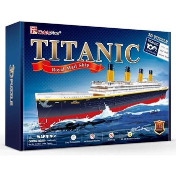 CubicFun 3D puzzle Titanic 113 ks