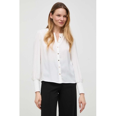 Morgan Риза Morgan дамска в бяло със стандартна кройка (CLEMON.OFF.WHITE)