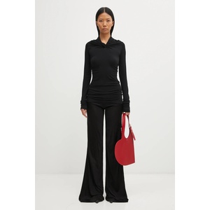 Rick Owens Lilies Блуза с кашмир Kairo (LI02E3212.JBWS)
