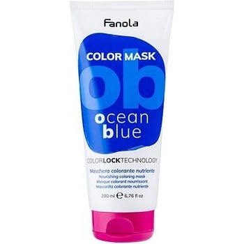 Fanola Color Mask farebné masky Ocean blue modrá 200 ml