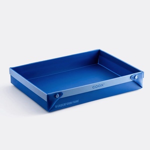 coox Сгъваема форма за печене (тава) COOX WUNDERFORM LQ в син цвят - 34 х 25 х h5, 5 см (COOX 1212-312)