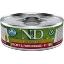 Krmivo pre mačky N&D CAT PRIME Kitten Chicken & Pomegranate 80 g