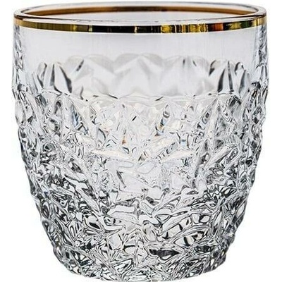 lav LAV Bohemia Jiha BOHEMIA JIHA NICOLETTE GOLD SKLENICE NA WHISKY SADA 6 x 350 ml