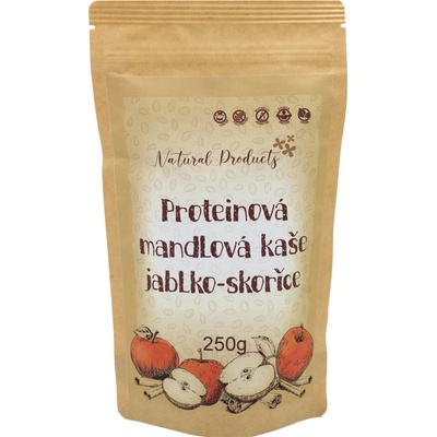 Natural Products RAW Proteinová mandlová kaše 250 g,