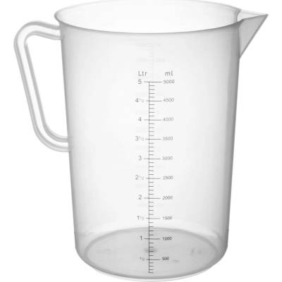 Odměrka, HENDI, 5L, ø190x(H)270mm