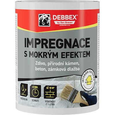 Den Braven Impregnace s mokrým efektem 2,5l