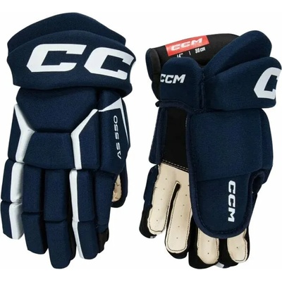 CCM Tacks AS 580 SR 13 Navy/White Ръкавици за хокей
