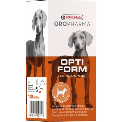 Versele Laga Oropharma dog Opti Form 100 tbl