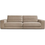 Bobochic Кафяво-сив кадифен диван 276 cm Sierra - Bobochic Paris (107350)