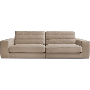 Bobochic Кафяво-сив кадифен диван 276 cm Sierra - Bobochic Paris (107350)