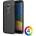 Motorola Moto E5 / G6 Play Удароустойчив Litchi Skin Калъф и Протектор