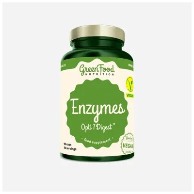 GreenFood Nutrition Enzymes opti7 digest 90 kapsúl