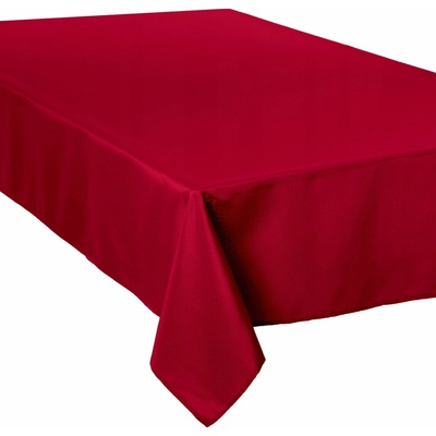 Atmosphera Ubrus odolný proti skvrnám obdélníkový ubrus elegantní ubrus do obývacího pokoje - červený 300x150 cm