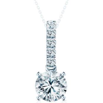 SAVICKI Висулка Share Your Love: бяло злато, лабораторен диамант