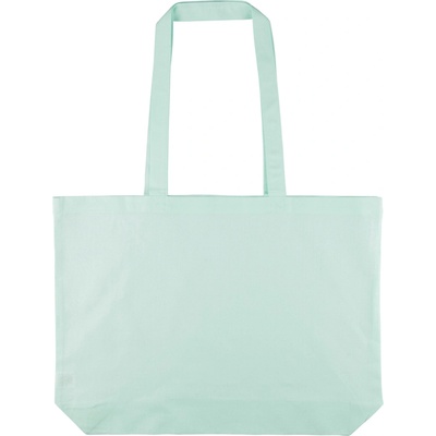 Nákupná taška z bavlny Oeko-Tex 140 g/m² Tarin, zelená Pastel