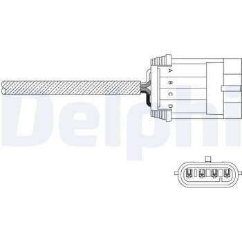 Lambda sonda DELPHI ES11049-12B1