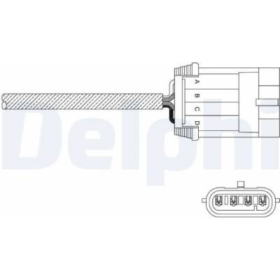 Lambda sonda DELPHI ES11049-12B1