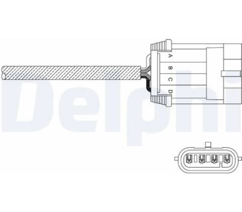 Lambda sonda DELPHI ES11049-12B1