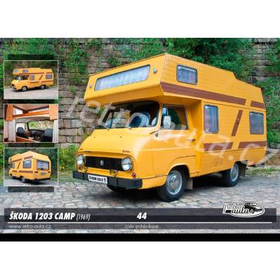 Pohlednice č. 44 - ŠKODA 1203 CAMP (1969)