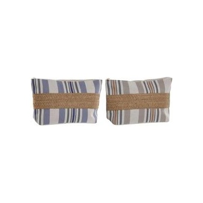 Home ESPRIT Пътническа Чантичка Home ESPRIT Бежов Люляк 25 x 7 x 15 cm (2 броя)