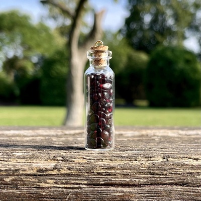 Zajetelenost přívěsek talisman GRANÁT 2428