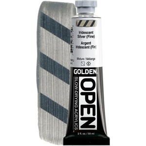 Golden Artist Colors Open АКРИЛНА боя Iridescent Silver (Fin) 59 ml 1 бр (0007487-2)
