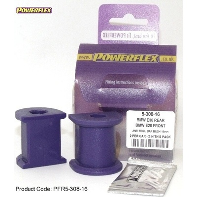 Powerflex Silentbloky BMW E36 Compact Rear Roll Bar Mounting Bush 16mm (6)