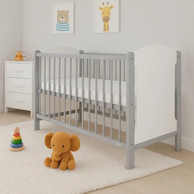 Baby New ELSA štandard bielo-sivá