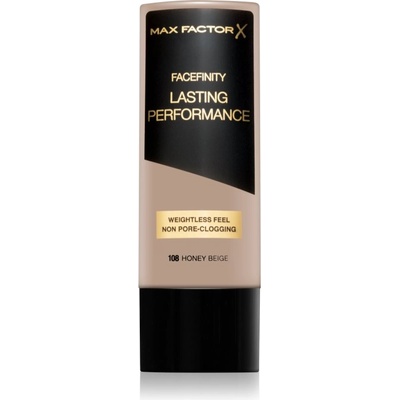 MAX Factor Facefinity Lasting Performance течен фон дьо тен за дълготраен ефект цвят 108 Honey Beige 35ml