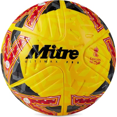 Mitre FA Cup Ultimax Pro Football 2023-24 - FA Cup 2023-24 Yellow/Grey