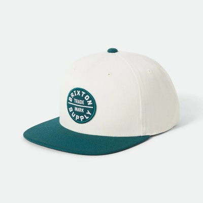 BRIXTON Oath Iii Snapback Off White/Night Sage OFWNS