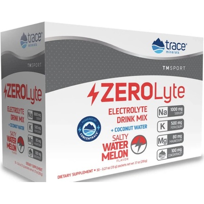 Trace Minerals ZeroLyte Salty vodný melón 231 g