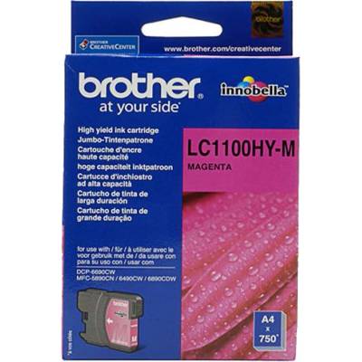 Brother ГЛАВА ЗА BROTHER MFC 6490CW/DCP 6690CW - Magenta - HIGH CAPACITY - PN LC1100HYM (LC-1100HYM) (LC1100HYM)
