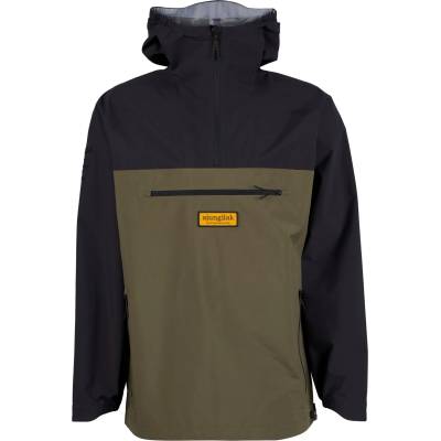 Ajungilak Мъжко водоустойчиво яке Ajungilak Geirangerfjord Dry Anorak Waterproof jacket - Nordic Olive / Black (002-3975-0213)