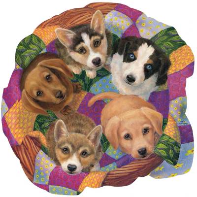 SunsOut - Puzzle Litter of Puppies 750 - 750 piese