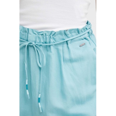 Pepe Jeans Ленен къс панталон Pepe Jeans MARTA (PL801099)