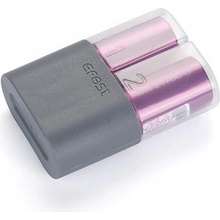 Efest plastové ochranné púzdro pre monočlánky určené pre: 2 x 20700mAh / 2 x 21700 číre