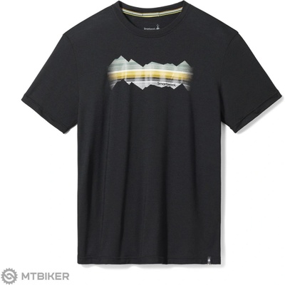 Smartwool Mountain Horizon Graphic SS Tee SF tričko čierne
