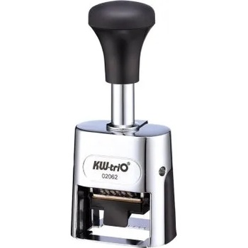 6-цифрен номератор с място за клише kw-trio 02062