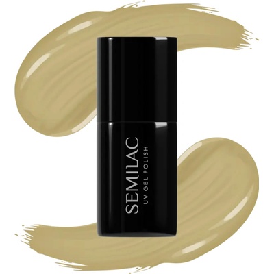Semilac UV Hybrid WellBeing gelový lak na nehty s použitím UV/LED lampy odstín 658 Sage Smoke 7 ml
