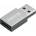 Sandberg Преходник Sandberg 136-46, от USB-A(м) към USB-C(ж), сив (136-46)