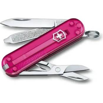 Victorinox Швейцарски джобен нож Victorinox Classic SD Transparent Cupcake Dream (0.6223.T5G)