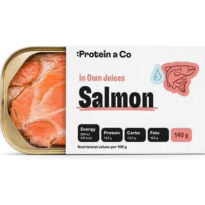 ProteinaCo Losos vo vlastnej šťave - 140 g