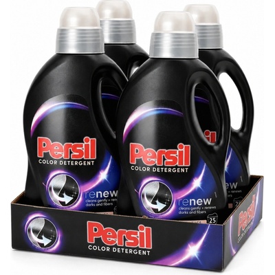 Persil prací gel Black & Dark Color Renew 4 x 1,25 l 25 PD
