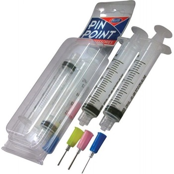 Deluxe Materials Injekční stříkačky 5ml se 3 jehlami pro aplikaci lepidel