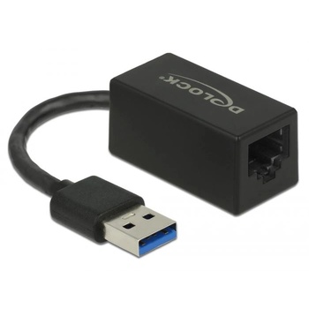 Delock Мрежова карта Delock 66039 USB-A - RJ45, USB 3.2 Gen 1 AX88179A, Gigabit Ethernet (DE66039)