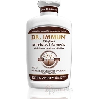 Dr.Immun 25 bylinný šampon s kofeinem proti vypadávání vlasů a proti lupům 250 ml