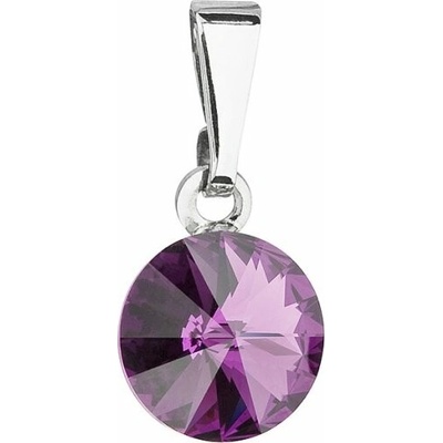 Evolution Group prívesok s kryštálom Swarovski 54018.3 ametyst