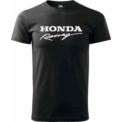 Pánske tričko s motívom Honda Racing čierne