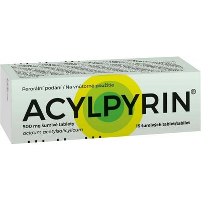 ACYLPYRIN POR 500MG TBL EFF 15